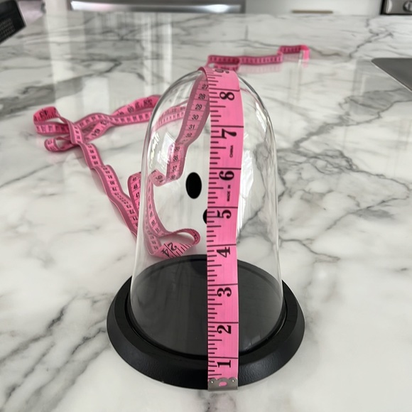 Target Bullseye 2023 - NWT - Ghost Glass Cloche Dome Container - Picture 5 of 8